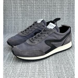 rag & bone Retro Runner Sneaker Grey & Black Women's Size 10 US